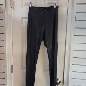 Commando Black Leggings, Size M